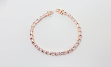 Cubic Zirconia Geometric Bracelet , Diamond Bracelet, Wedding Bracelet, Bridesmaid Gift, Bride Bracelet, Bridal Bracelet.